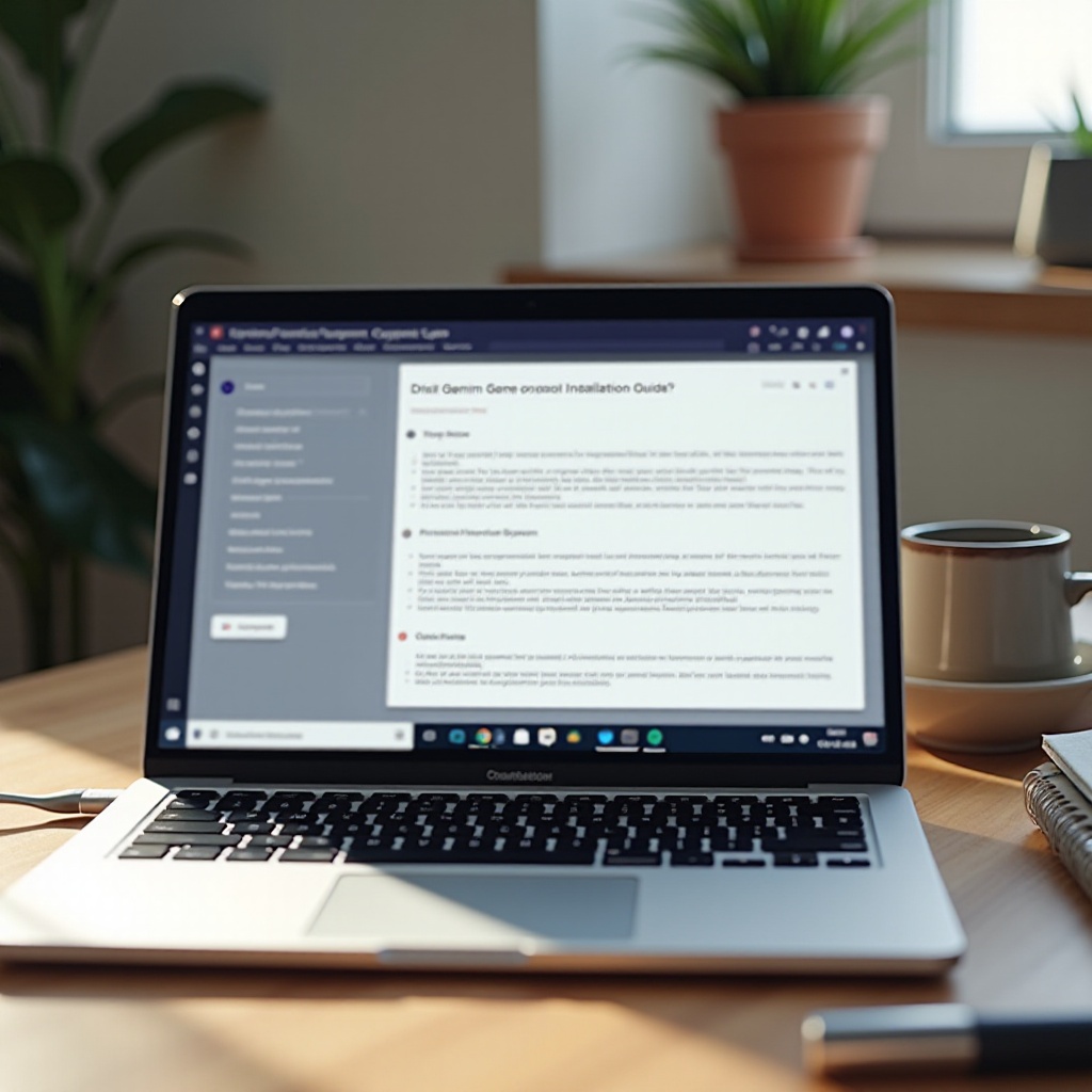 come posso installare gemini sul mio chromebook