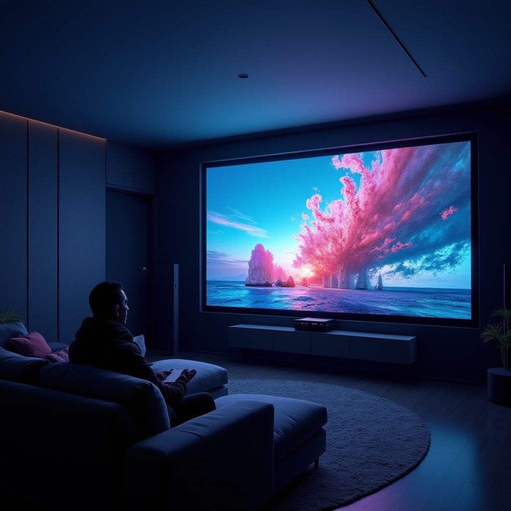 جهاز عرض عالي الجودة مع دولبي فيجن