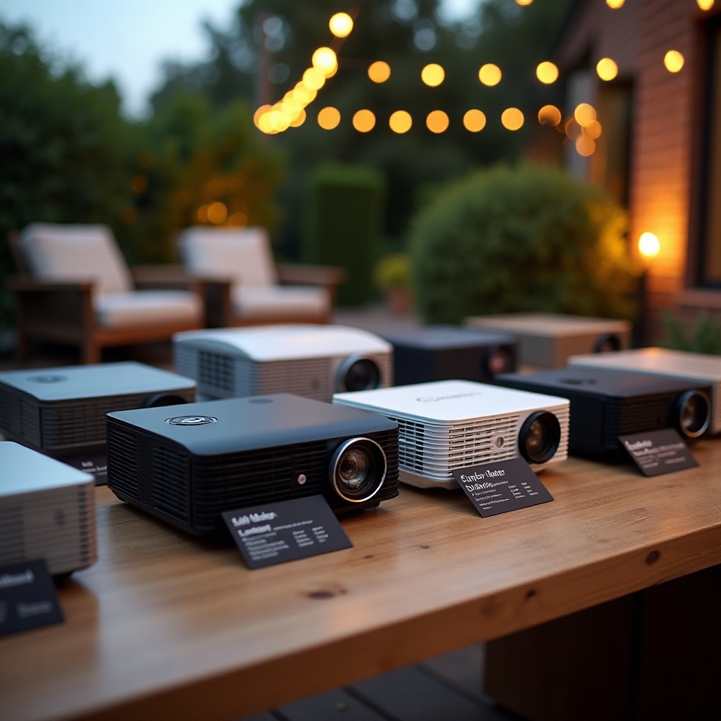 lumens nécessaires pour un projecteur extérieur