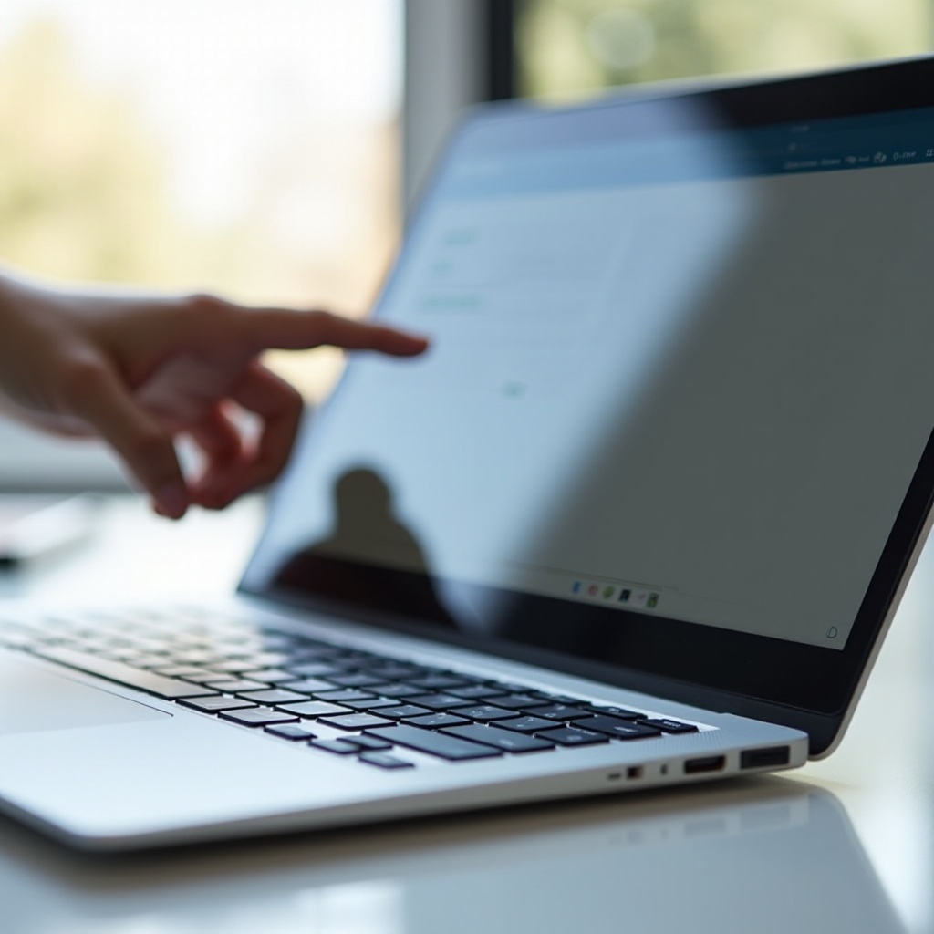هل يمكنني إيقاف تشغيل شاشة اللمس في جهاز Chromebook الخاص بي؟