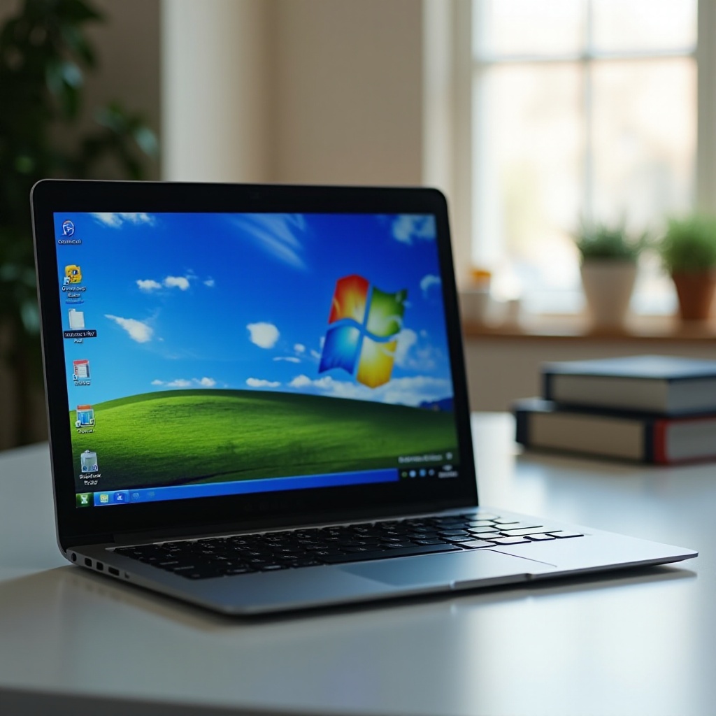 hacer que mi Chromebook se parezca a Windows XP