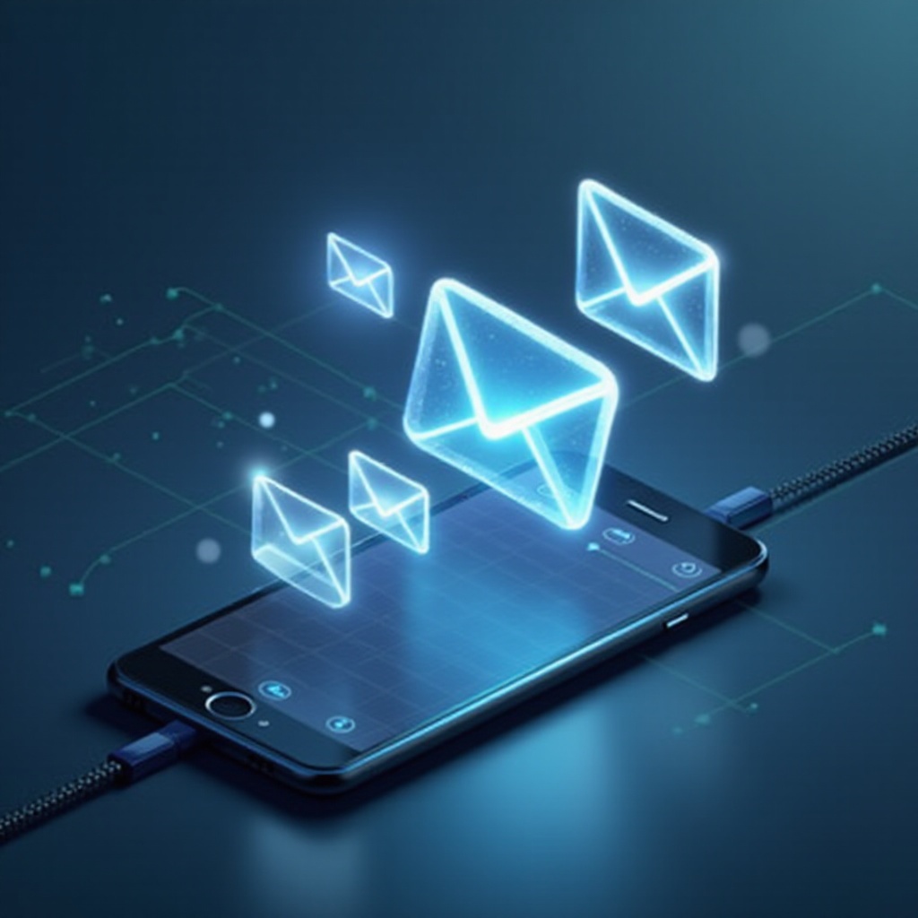 enviar e-mail para o número de telefone