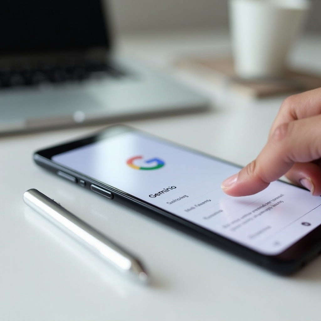 كيف أقوم بتعطيل Gemini على هاتفي الذي يعمل بنظام أندرويد
