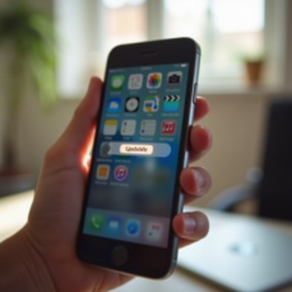 aplicación que no se actualiza en el iPhone