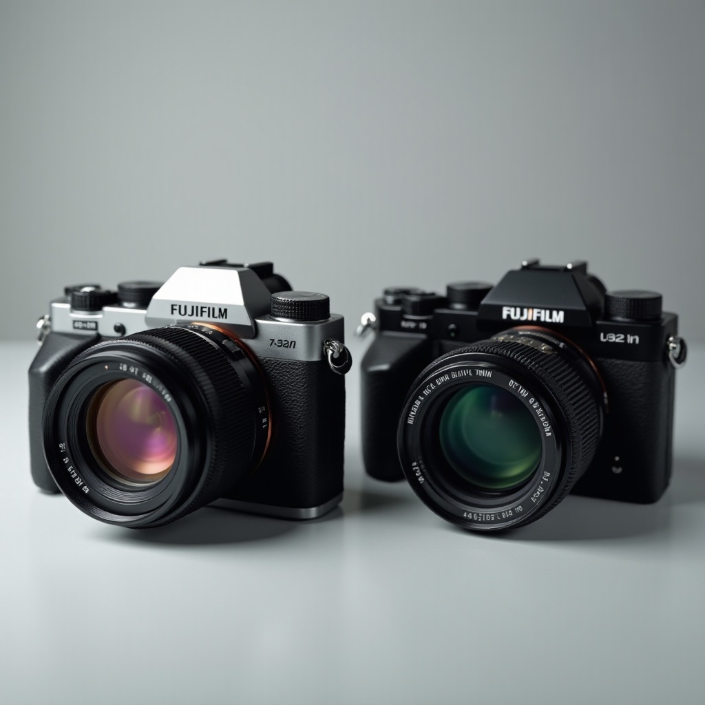 objetivo de cámara sin espejo fujifilm x-t50 vs especificaciones fujifilm x-t30 ii
