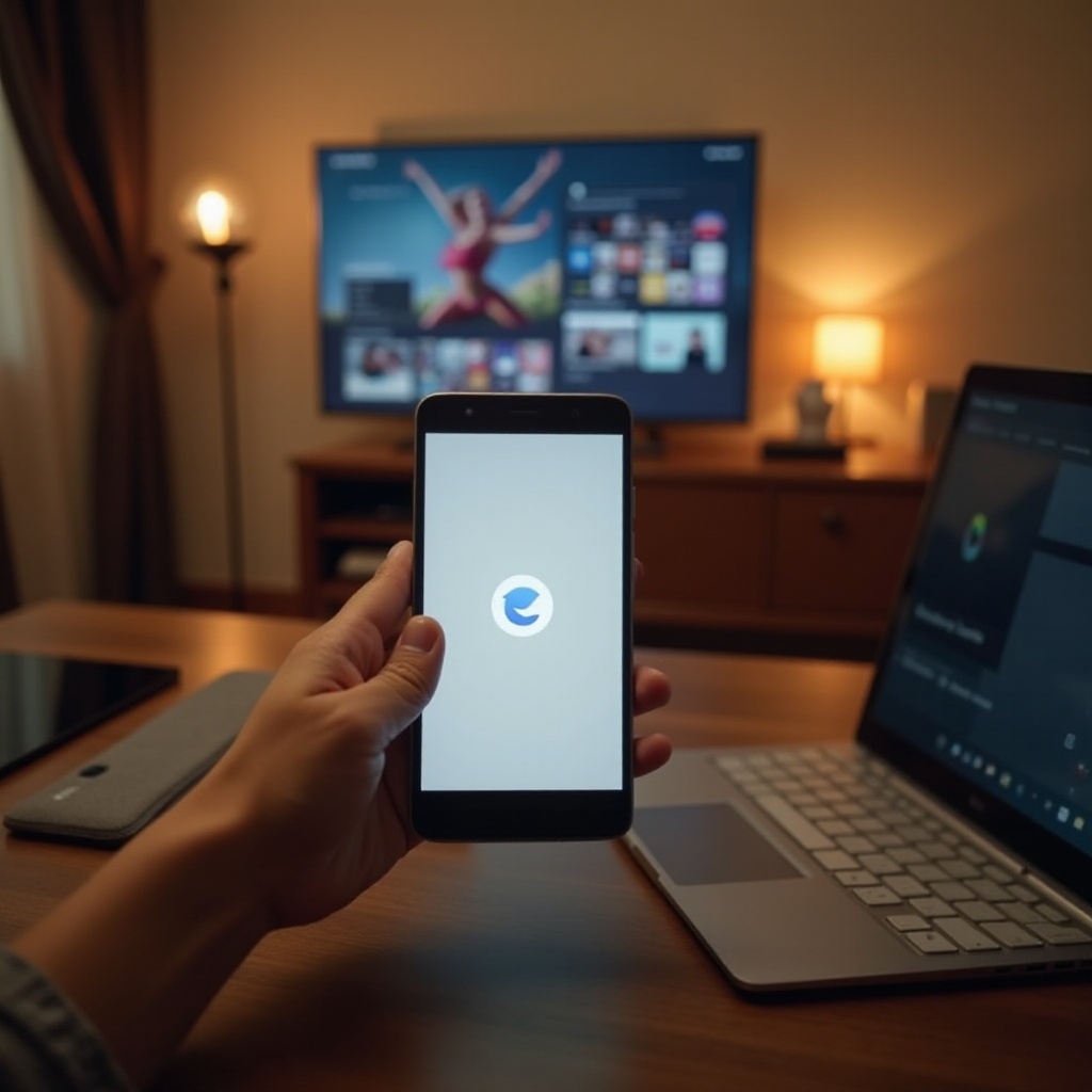 trasmetti il browser Chrome dal telefono