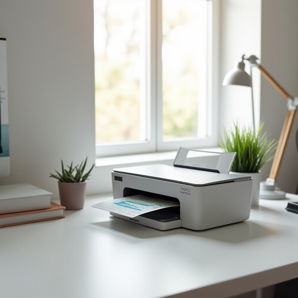 von einem drahtlosen Drucker drucken