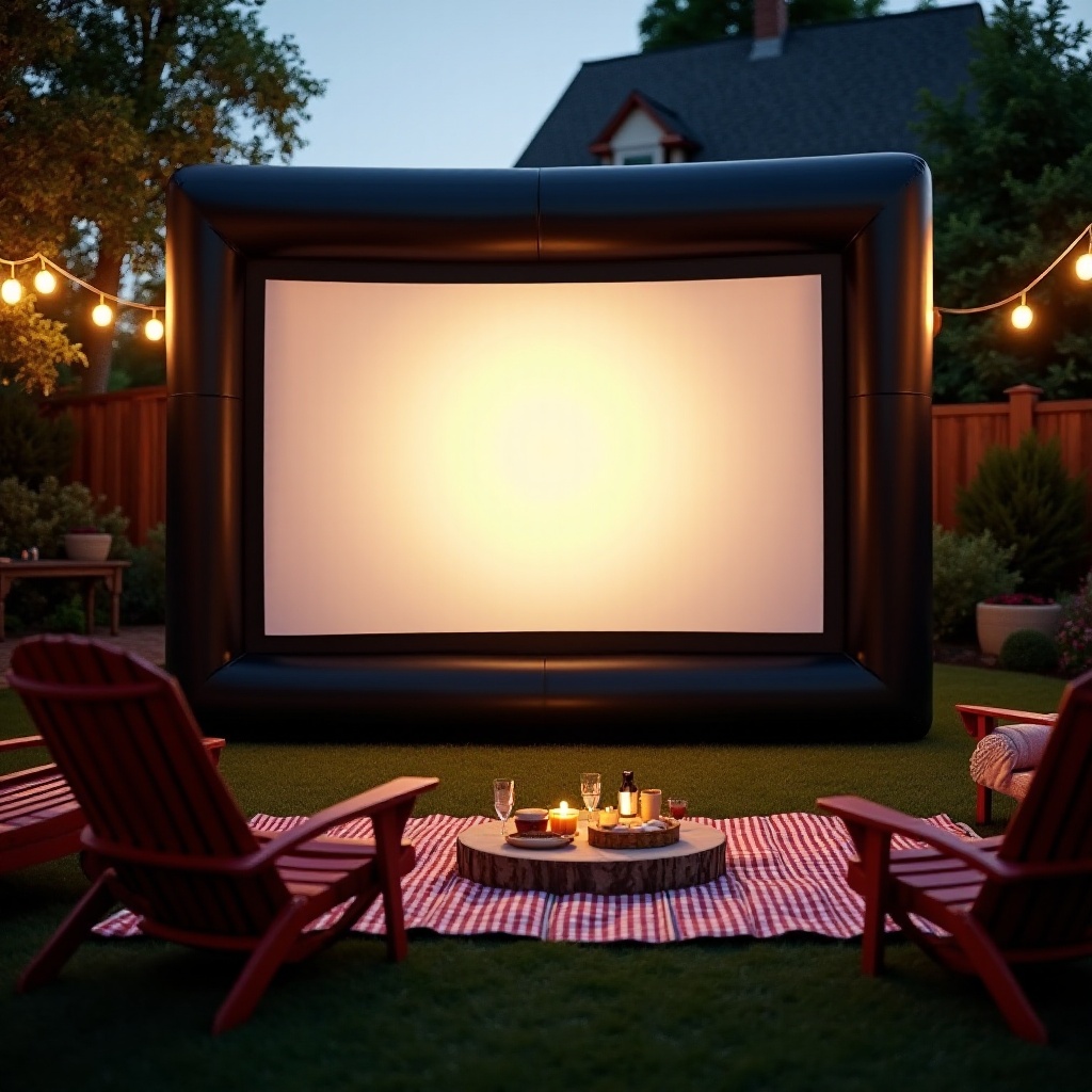 meilleur écran de cinéma gonflable d'extérieur