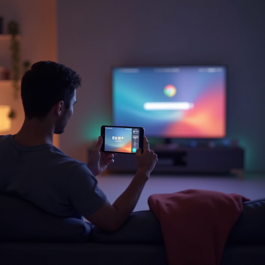 trasmetti il browser Chrome dal telefono