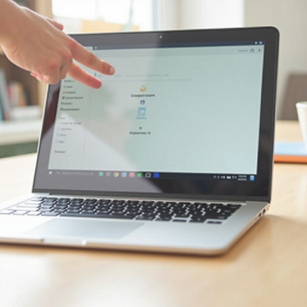 ¿puedo desactivar la pantalla táctil en mi Chromebook?