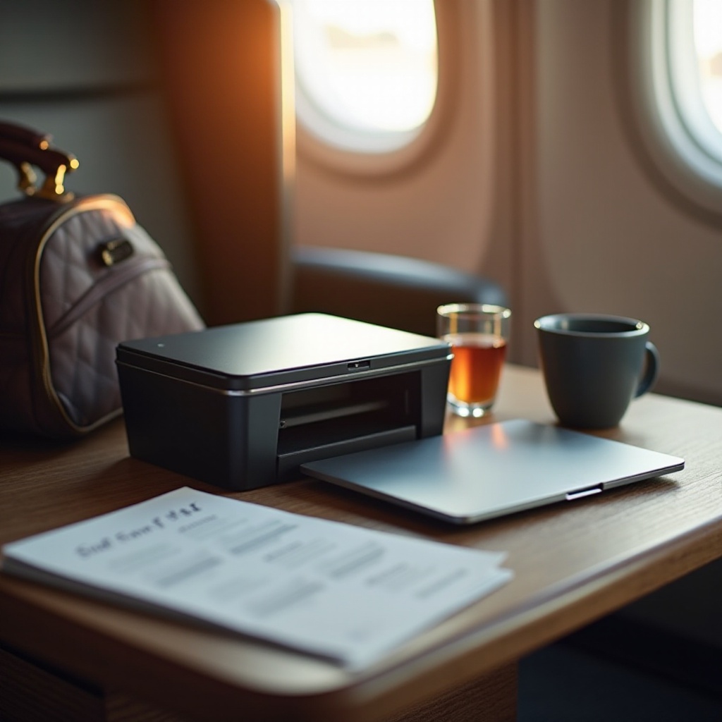 imprimante et scanner portables pour voyage