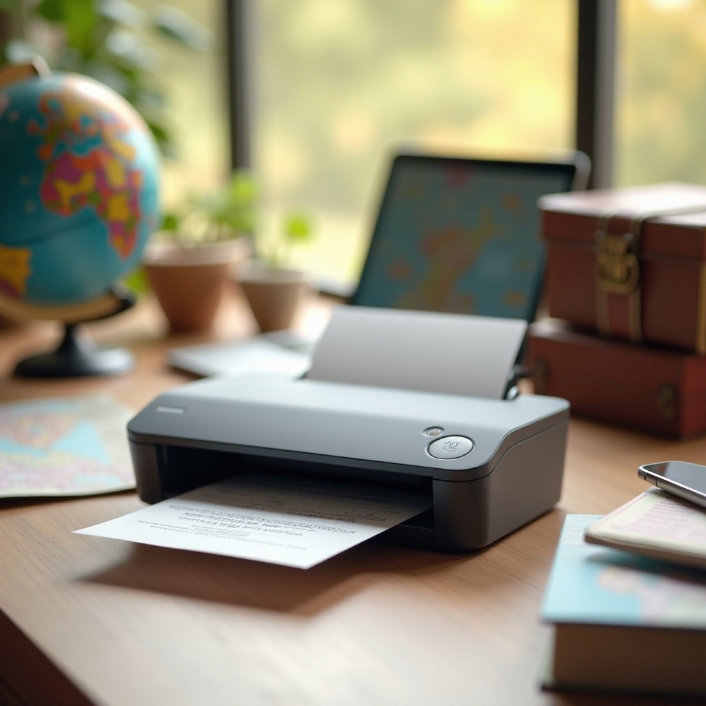 impresora y escáner portátil para viajar