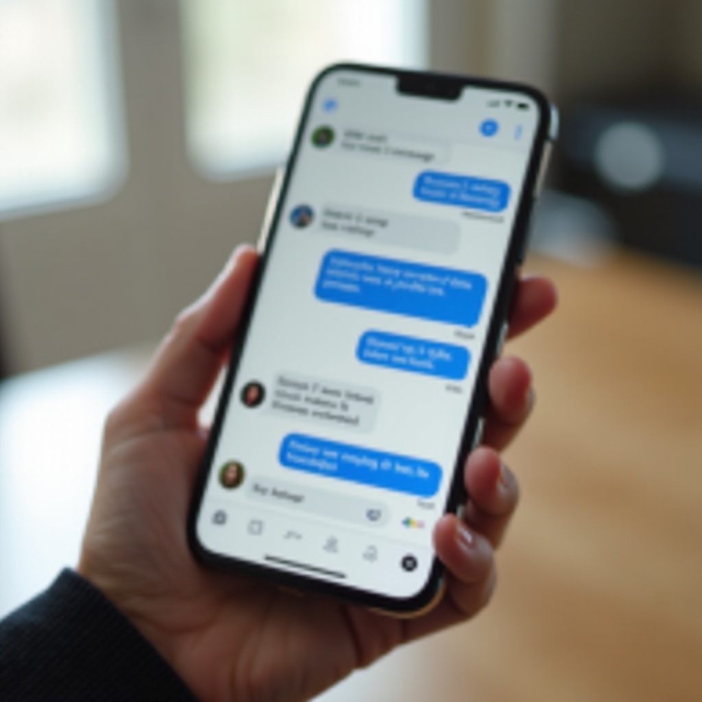 cómo eliminar los mensajes RCS en iPhone