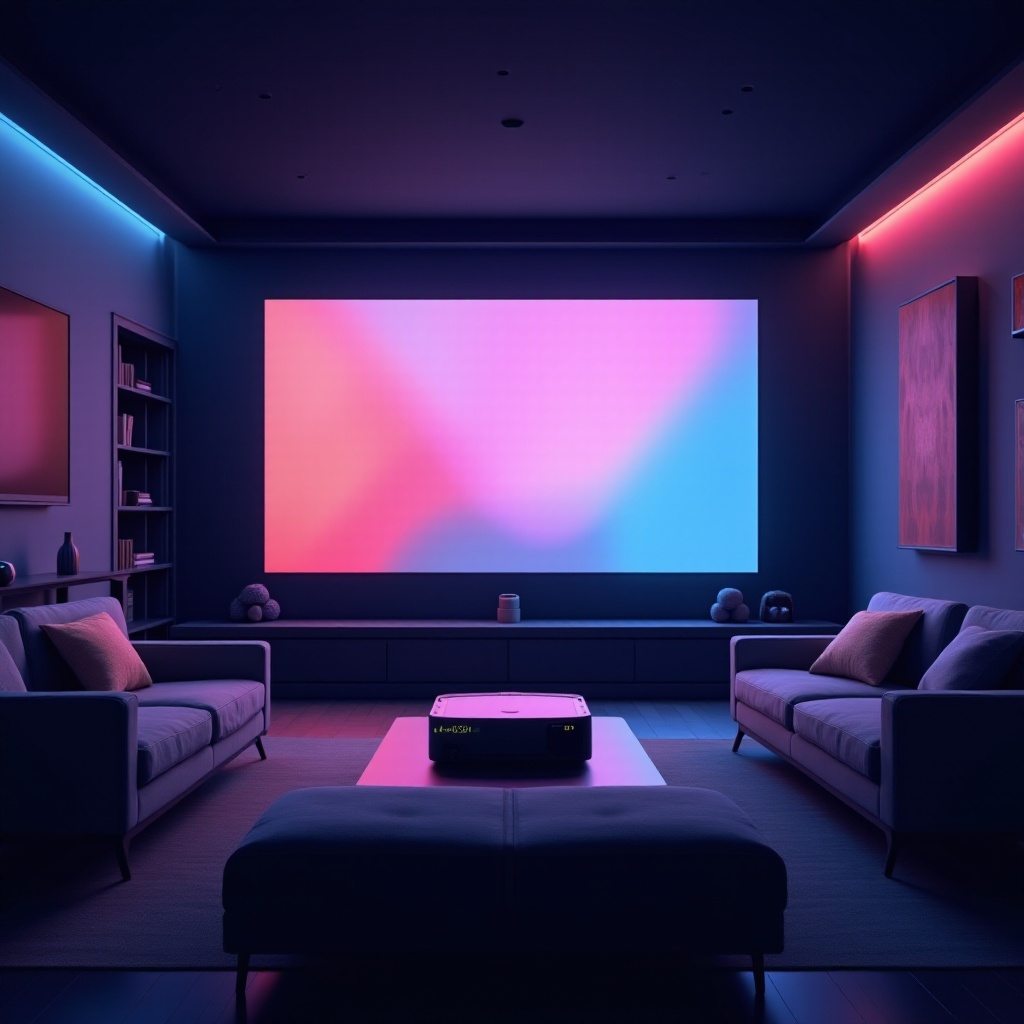 projetor de alta qualidade com Dolby Vision