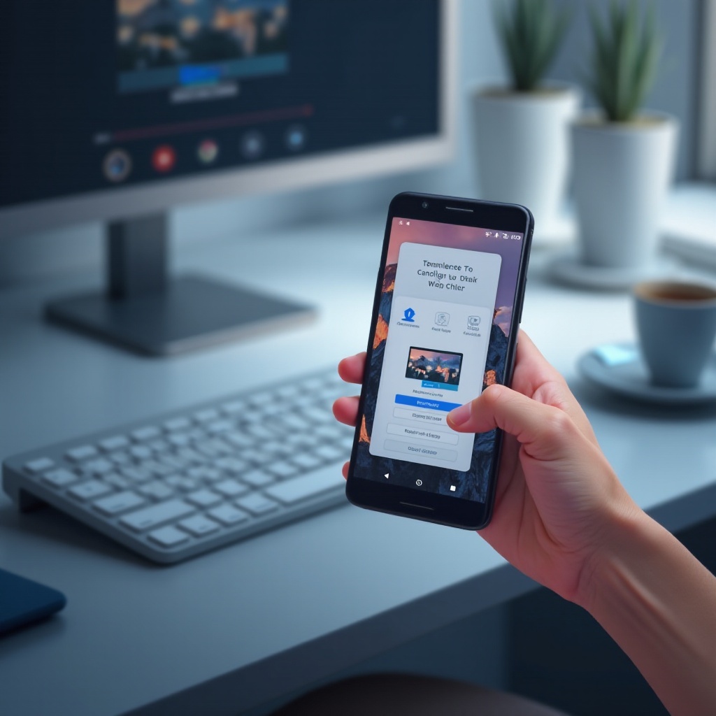 pantalla inalámbrica de Android