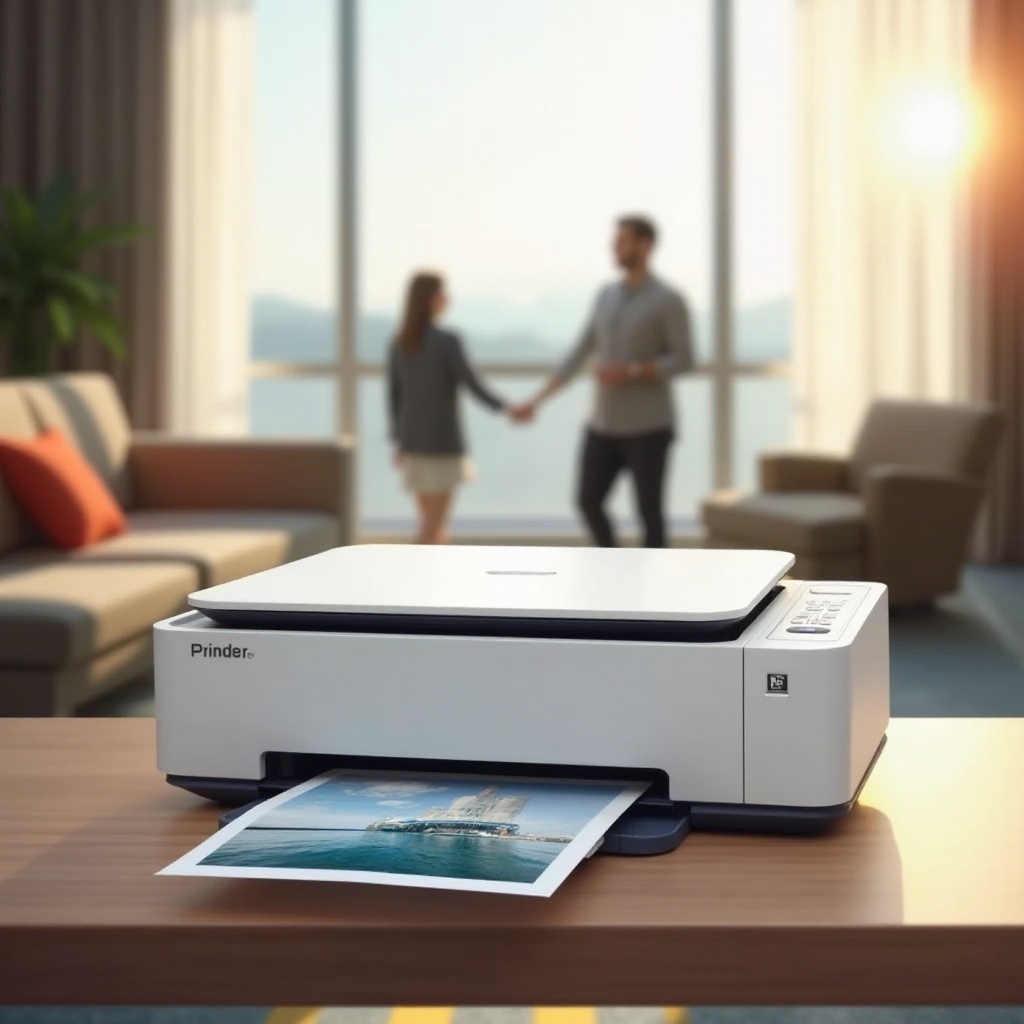 impressora e scanner portátil para viagem