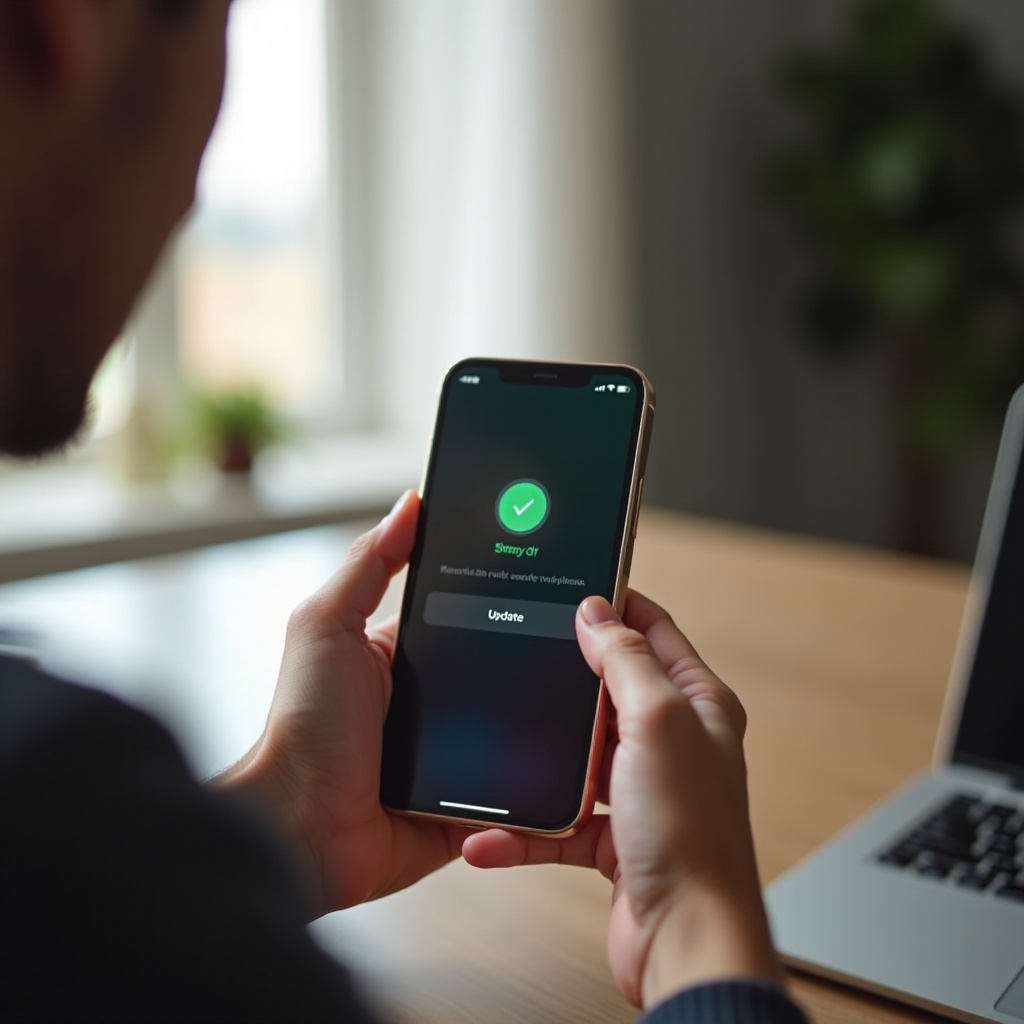 application ne se met pas à jour sur iPhone
