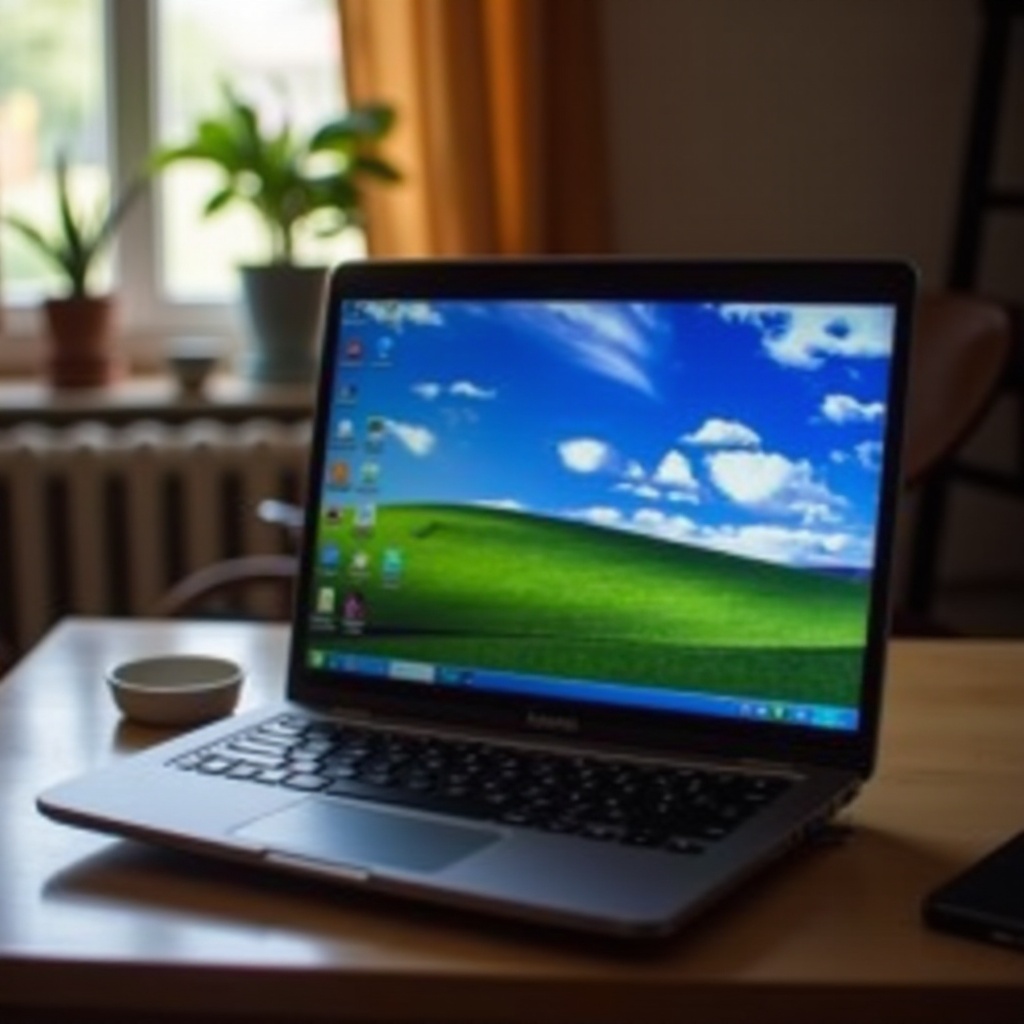 mein Chromebook wie Windows XP aussehen lassen