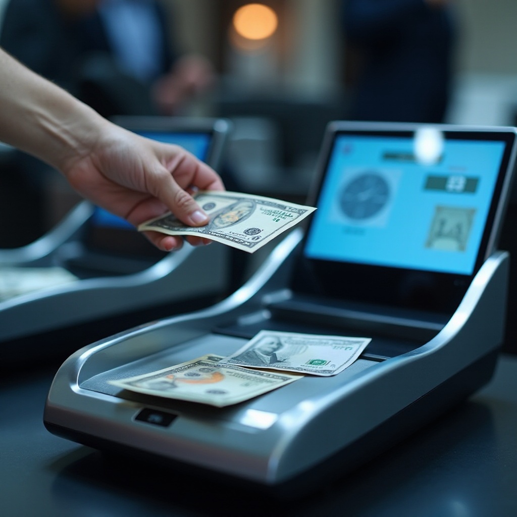 i scanner possono rilevare soldi