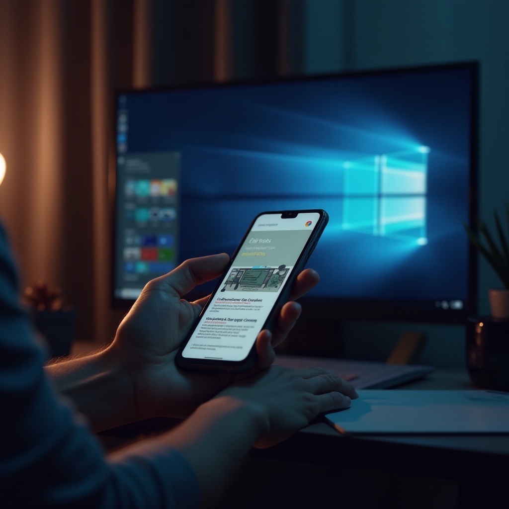 diffuser le navigateur Chrome depuis le téléphone