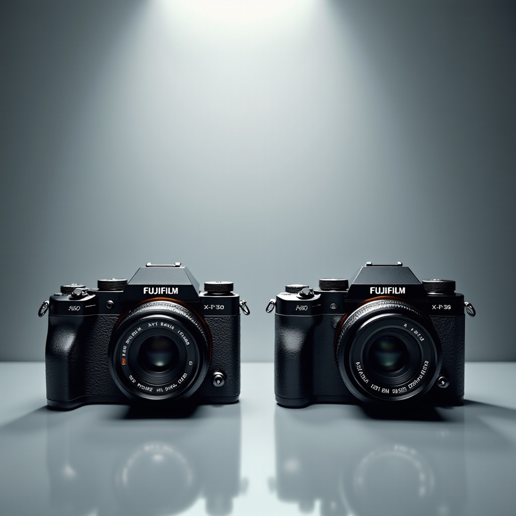 obiettivo fotocamera mirrorless fujifilm x-t50 vs specifiche fujifilm x-t30 ii