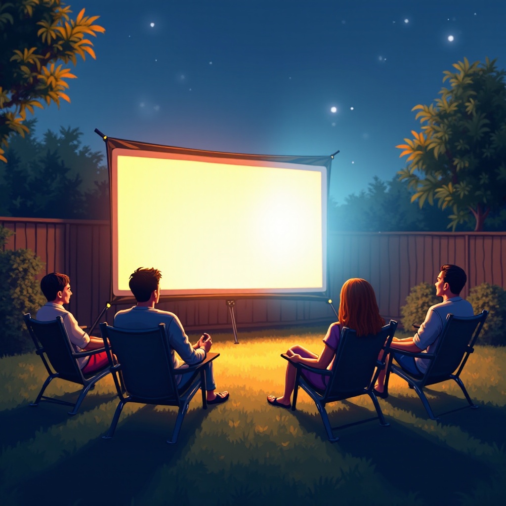 lumens necessários para projetor externo