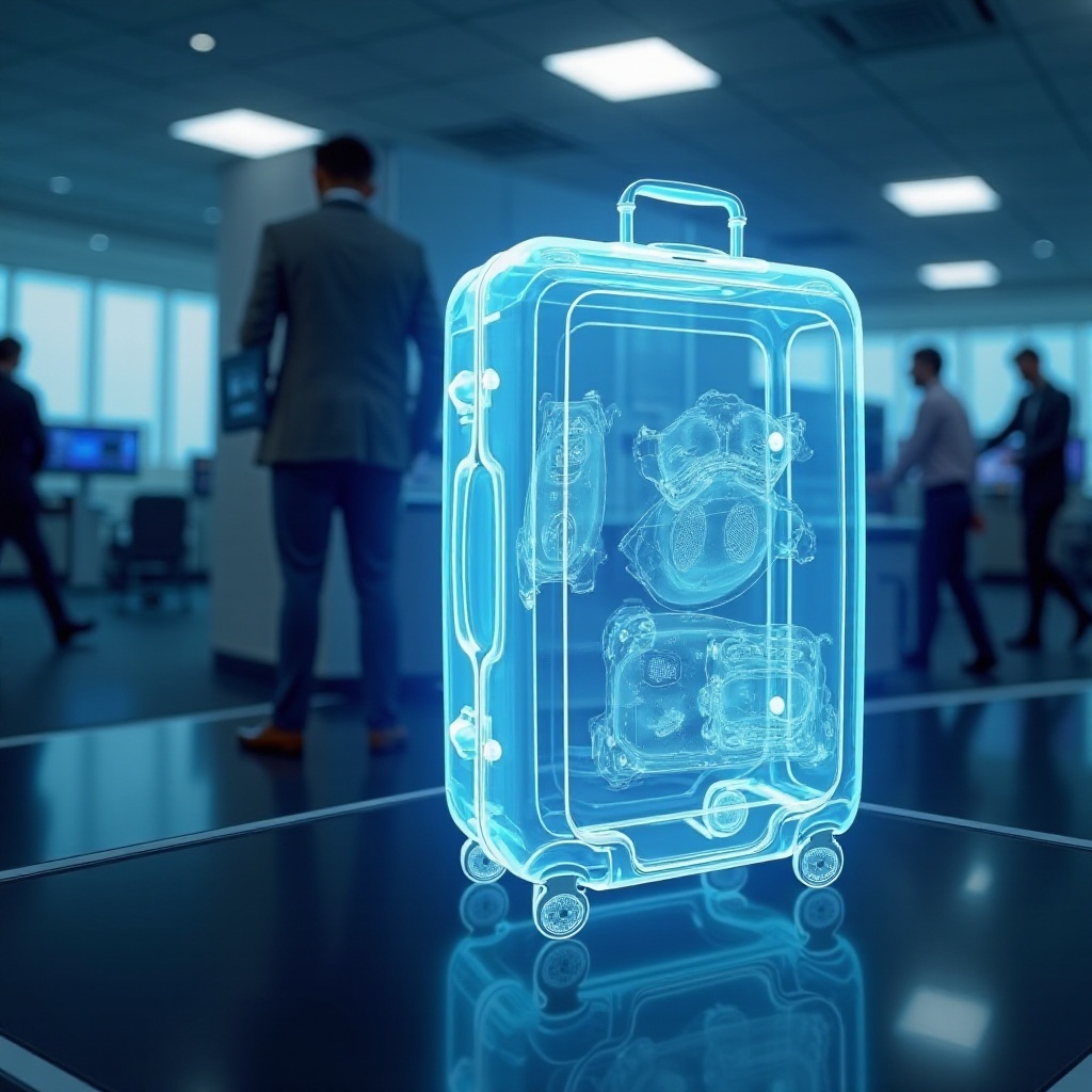 هل يمكن لأجهزة المسح TSA رؤية من خلال البلاستيك