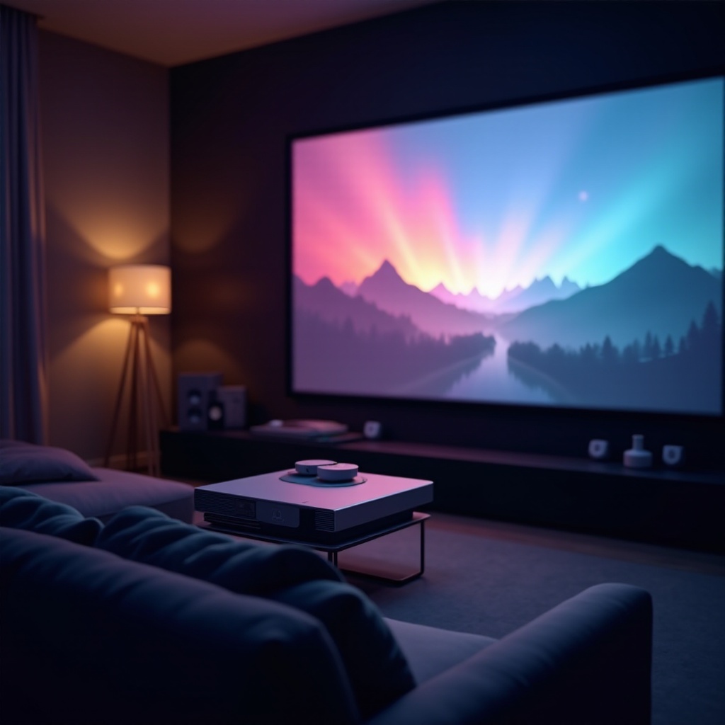 جهاز عرض عالي الجودة مع دولبي فيجن