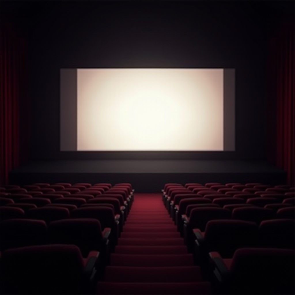 qué tamaño tiene una pantalla de cine