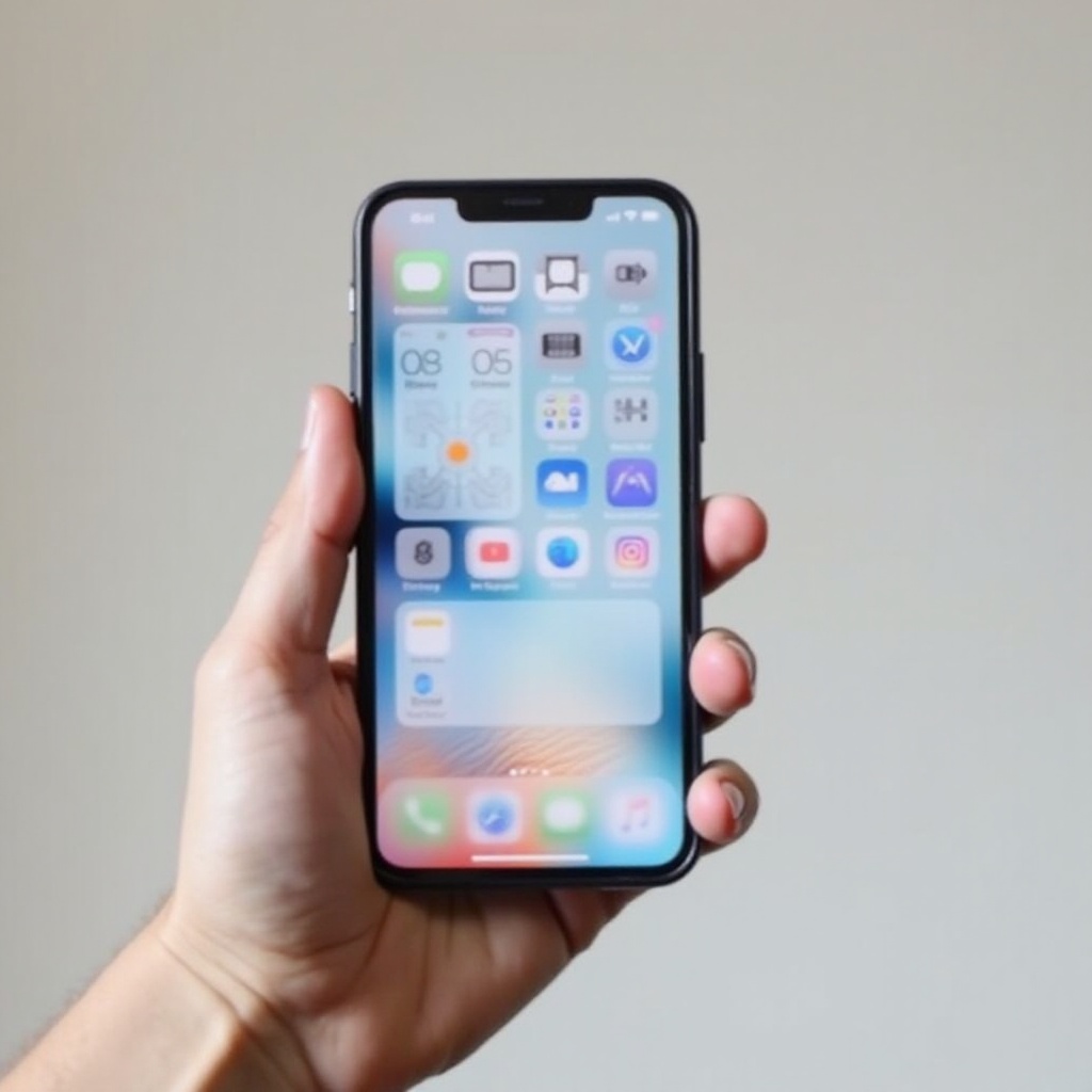 peux-tu enlever la barre inférieure sur l'iphone