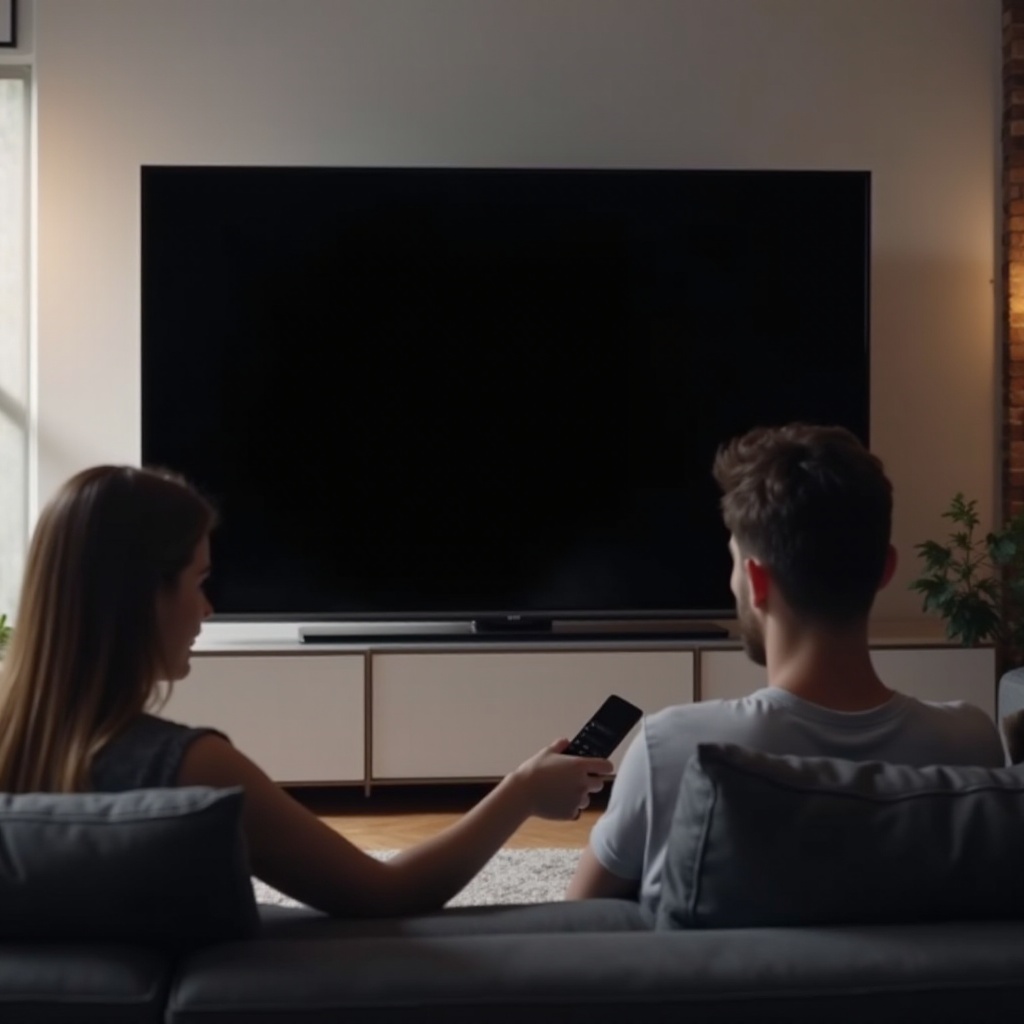 lo schermo della TV Element diventa nero