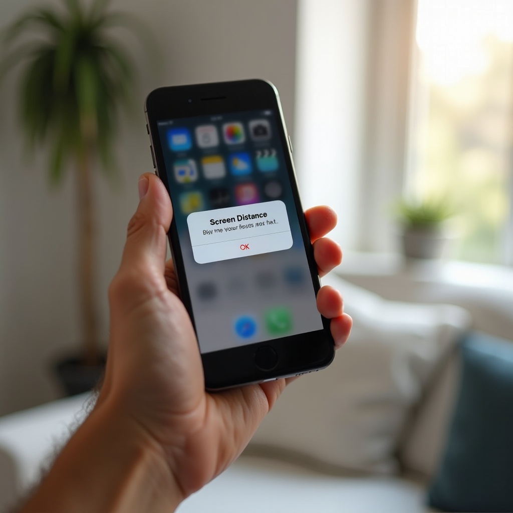 come disattivare la distanza dallo schermo su iPhone