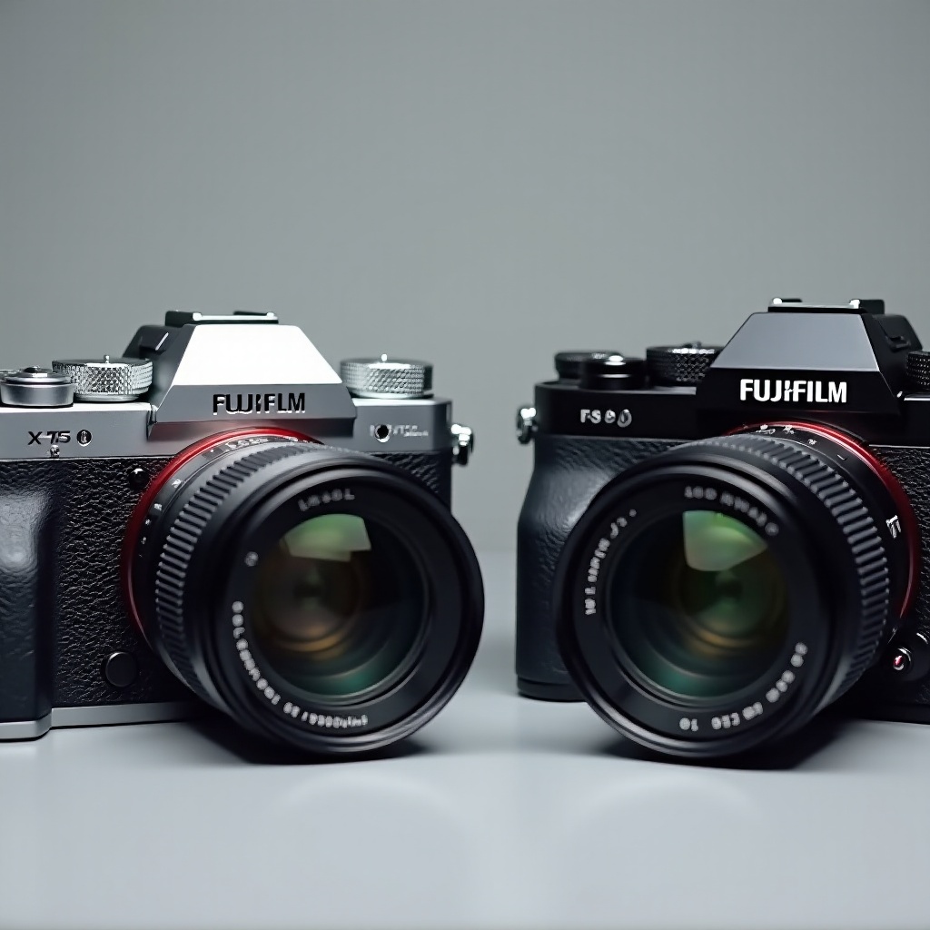 objetivo de cámara sin espejo fujifilm x-t50 vs especificaciones fujifilm x-t30 ii