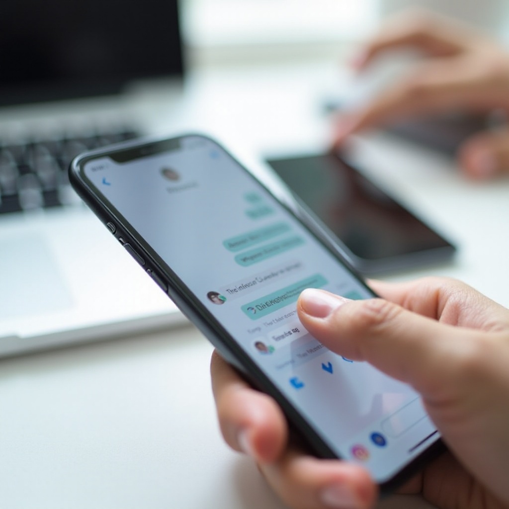 como remover mensagens RCS no iPhone