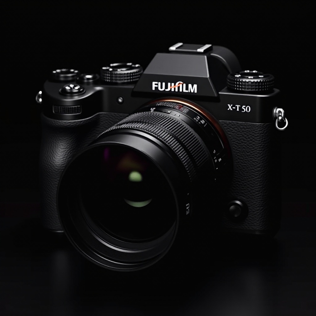 lente de câmera sem espelho fujifilm x-t50 vs especificações fujifilm x-t30 ii