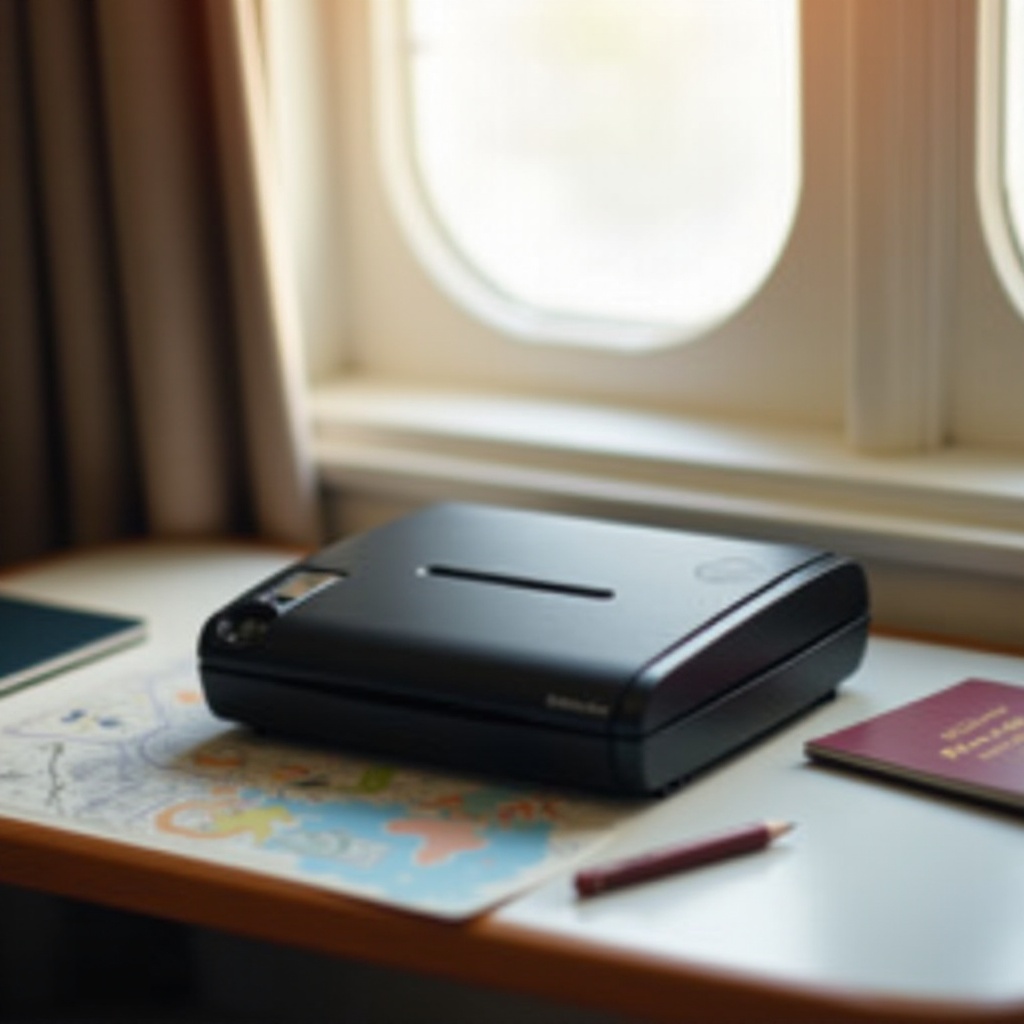 stampante e scanner portatile per viaggi
