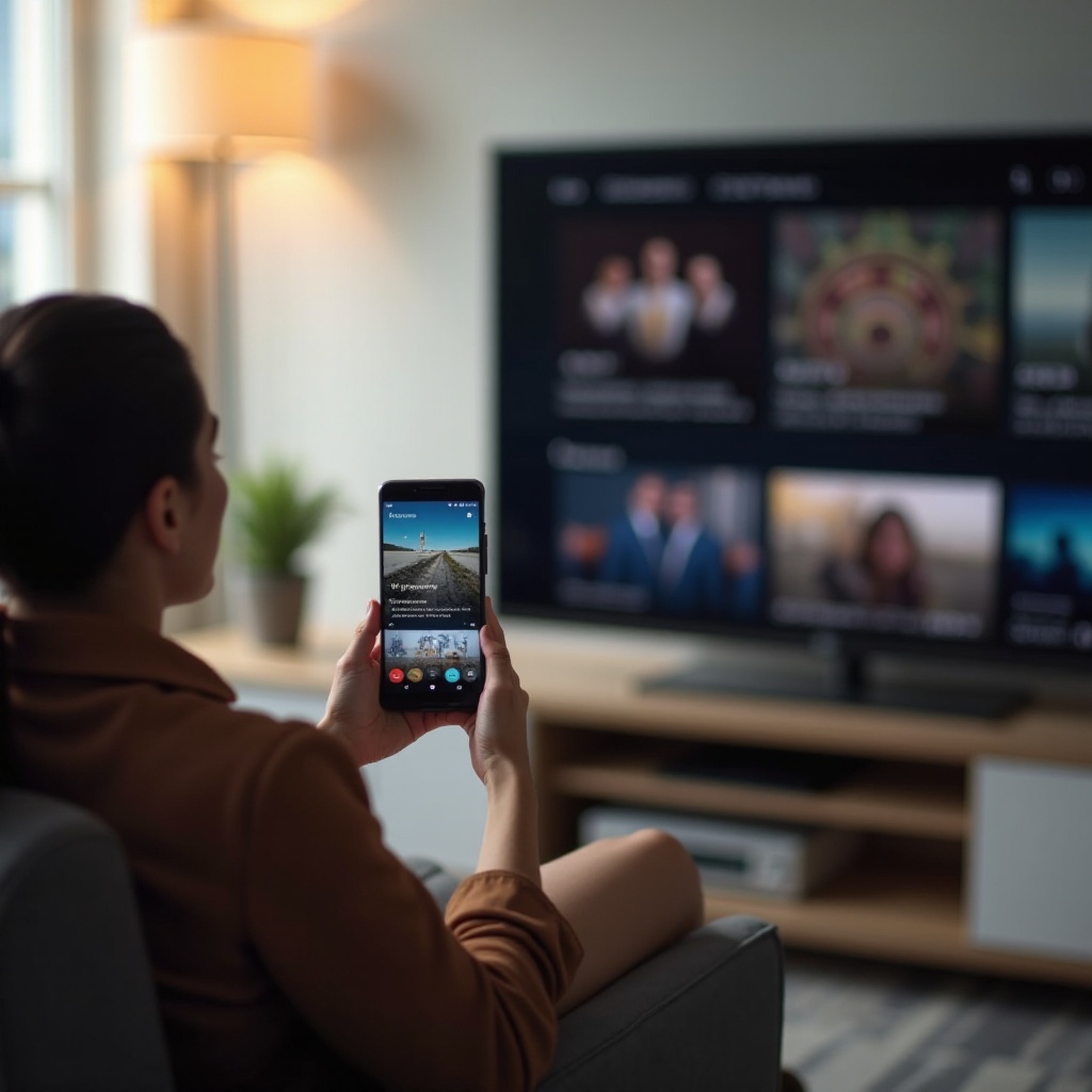 display sem fio para Android