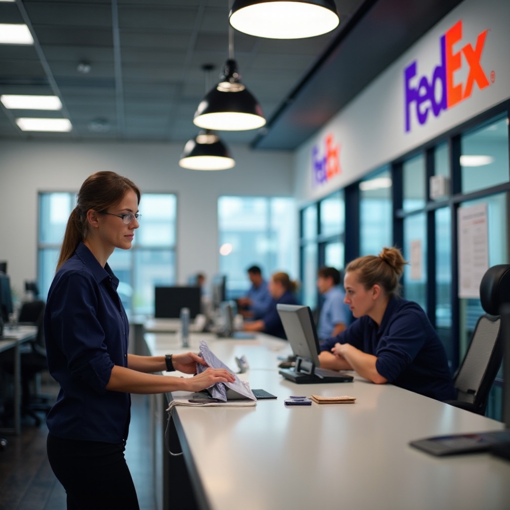 ¿FedEx tiene escáneres?