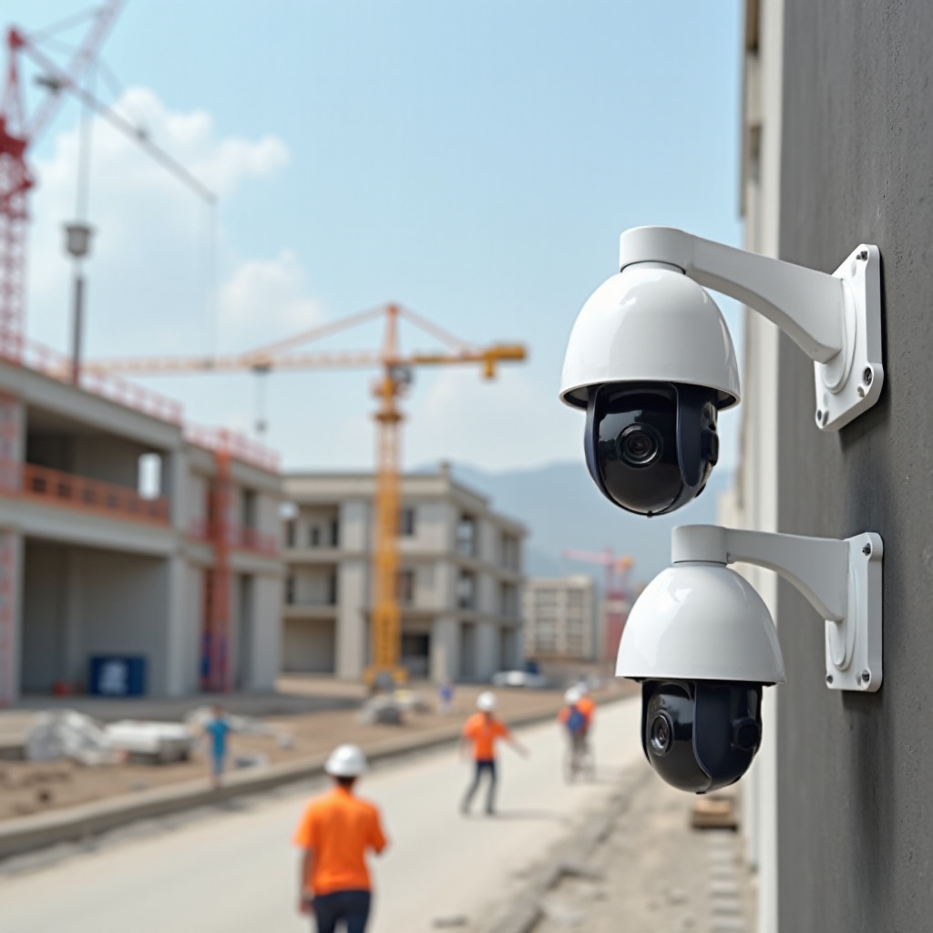 migliori videocamere per riprendere continuamente un cantiere edile all'esterno