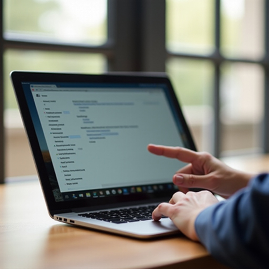 kann ich den Touchscreen auf meinem Chromebook ausschalten