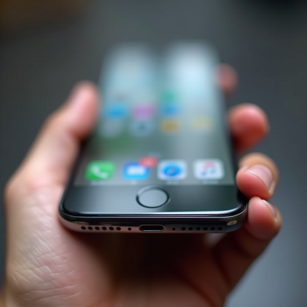 peux-tu enlever la barre inférieure sur l'iphone