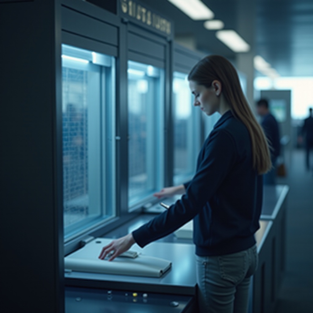 os scanners TSA conseguem ver através do plástico