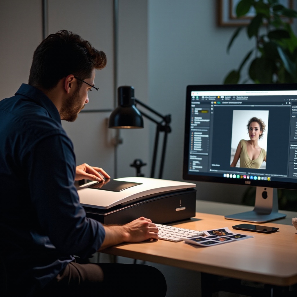 cómo escanear negativos de fotos