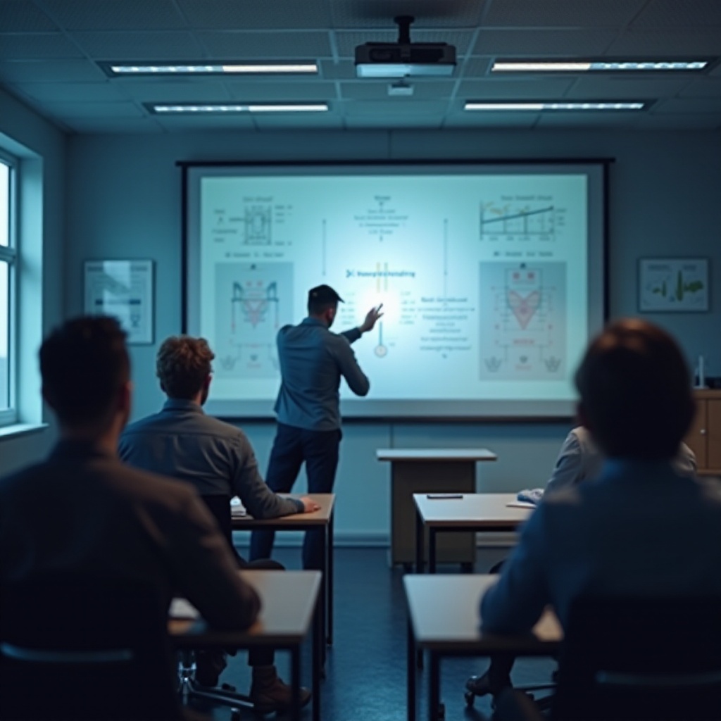 calcular a distância de projeção para o projetor