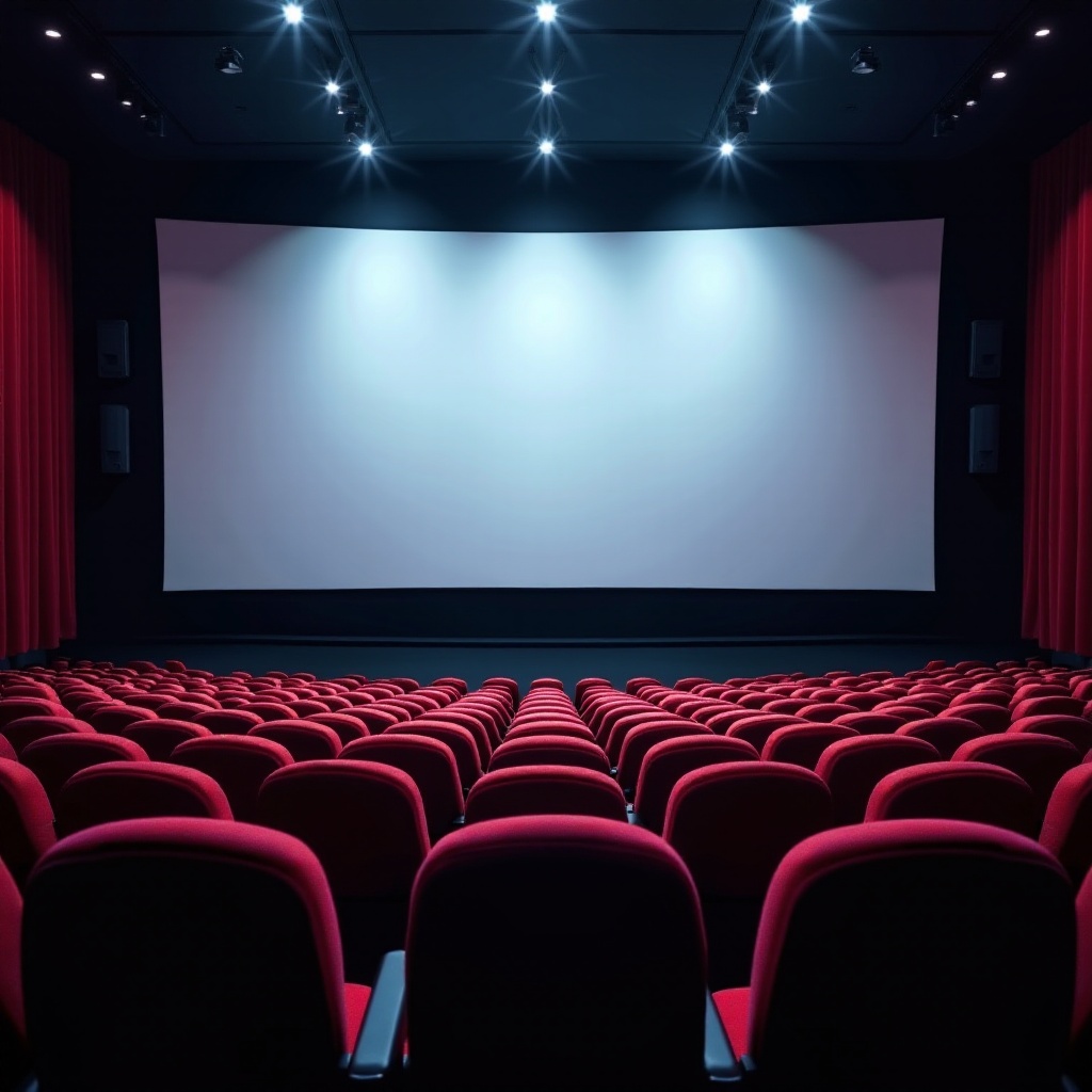 qué tamaño tiene una pantalla de cine