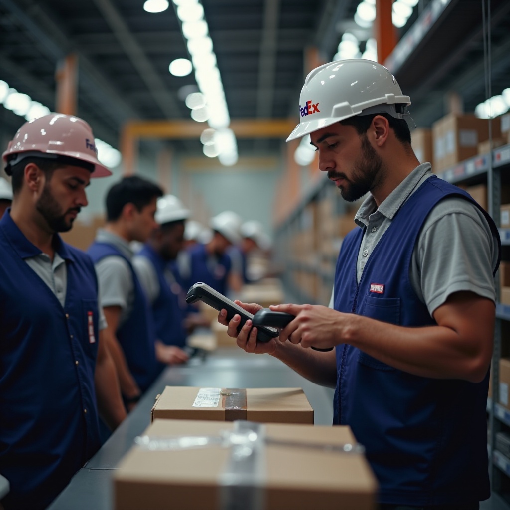 FedEx a-t-il des scanners